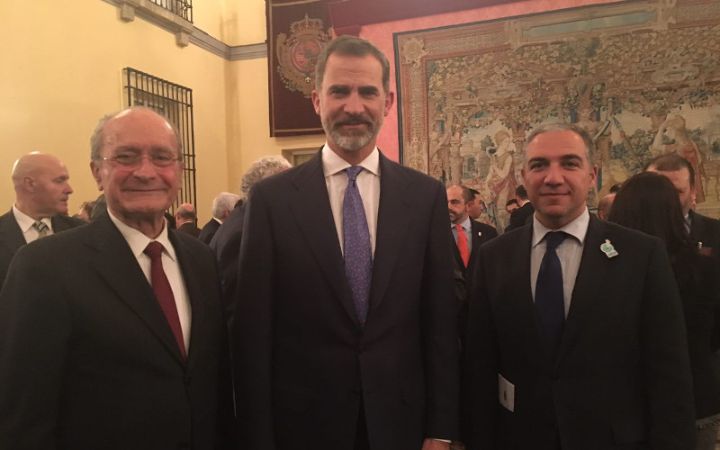 Acto organizado por la OMT  en el Palacio de El Pardo.