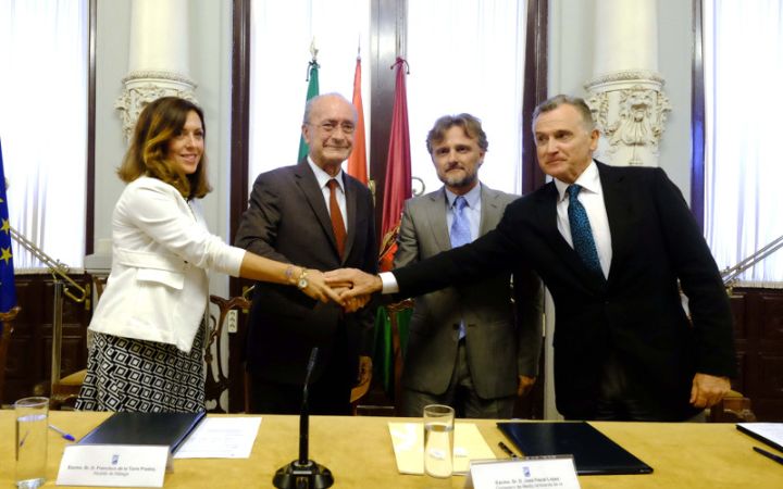 Protocolo de intenciones para la integración urbana del río Guadalmedina.