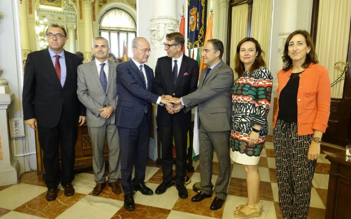 Acuerdo de colaboración que permite la celebración en Málaga del encuentro Horasis India 2018.