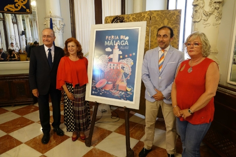 El presidente de la Fundación Andrés Olivares, será el abanderado de la Feria de Málaga 2018