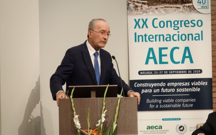 Inauguración del XX Congreso Internacional de la Asociación Española de Contabilidad y Administración de Empresas (AECA)