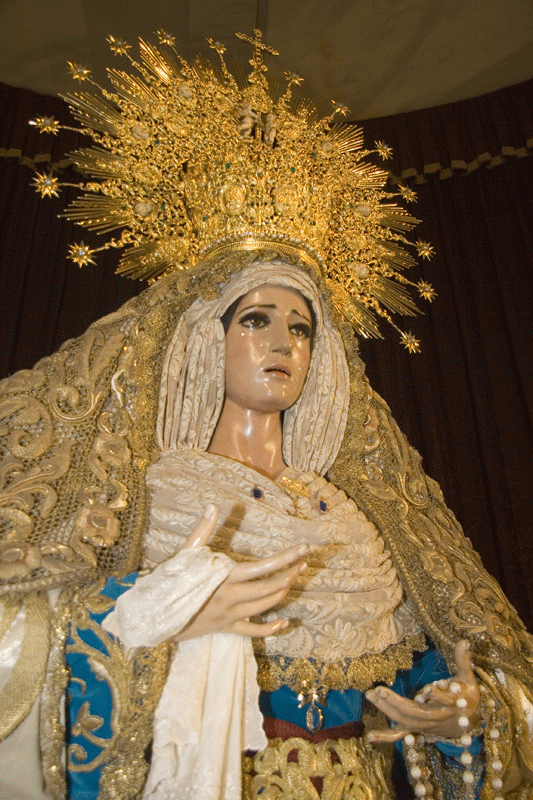Imagen de la Virgen de la Esperanza