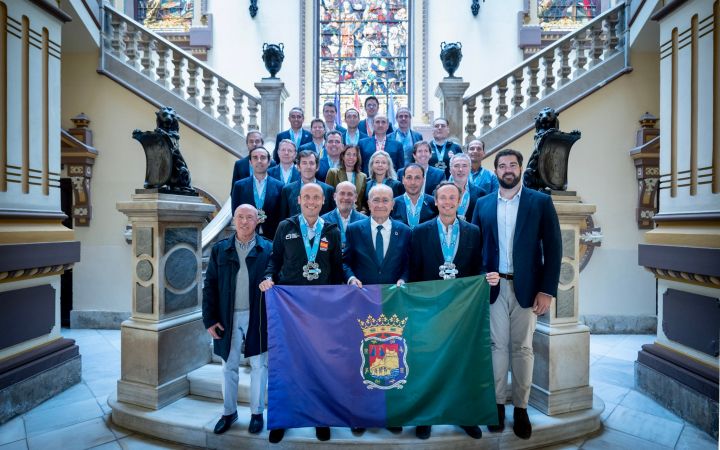 Maratonianos malagueños