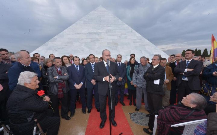 Inauguración del Panteón de la Memoria Histórica.