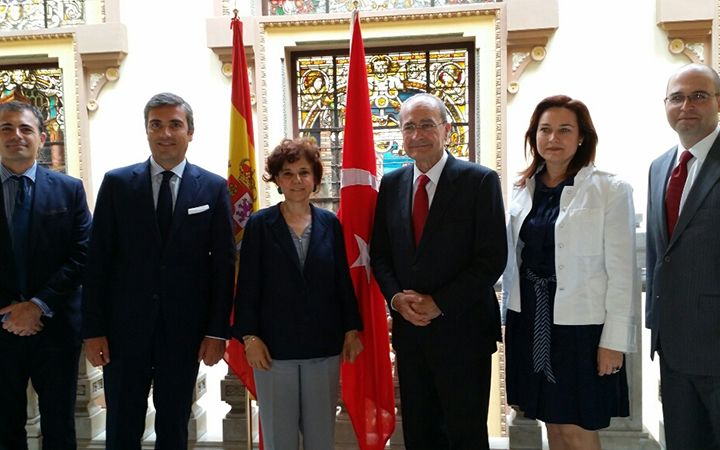 Visita de la embajadora de Turquía en España.
