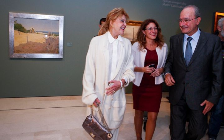 Inauguración exposición Museo Carmen Thyssen.