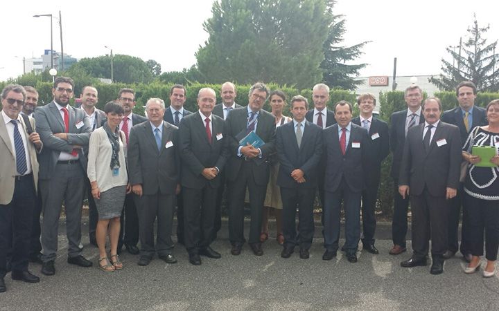 Visita a Tolouse Delegación Andaluza Clúster de Sistemas Aeronáuticos del PTA.