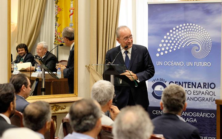 Conmemoración 100 años de la creación del Instituto Español de Oceanografía.