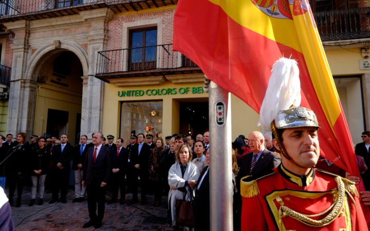 Celebración de los actos oficiales del Dia de la Constitución en Málaga.