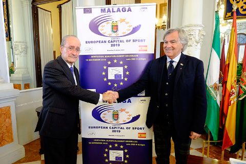 Candidatura de Málaga para Capital Europea Deporte  2019.