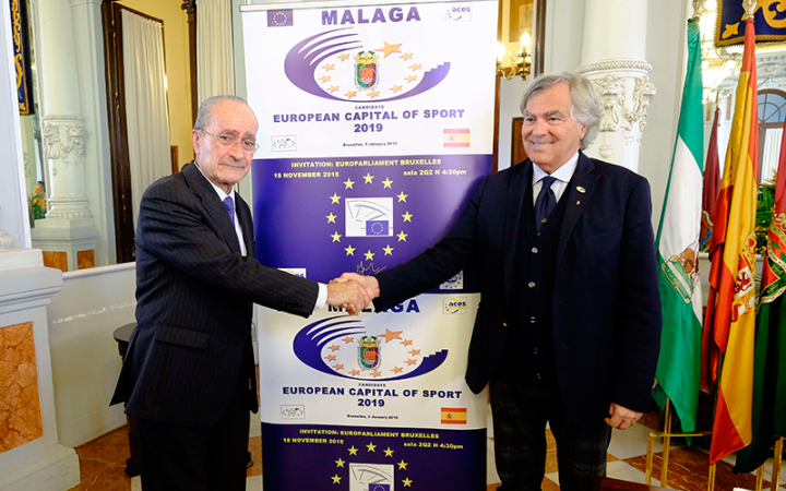 Candidatura de Málaga para Capital Europea Deporte  2019.