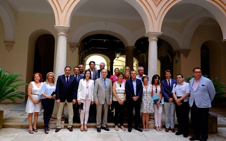 Primera reunión del Foro de Turismo de Málaga Ciudad.
