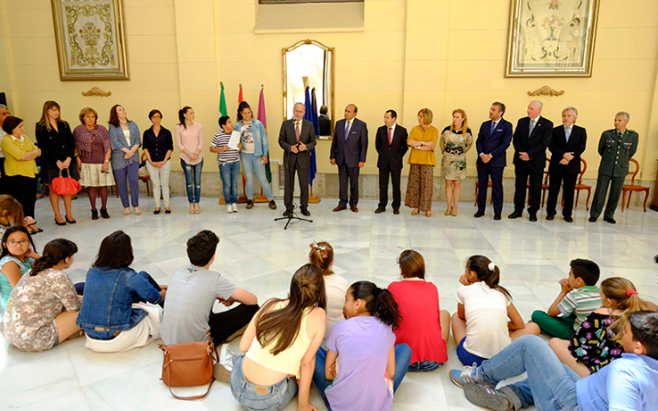 Acto de conmemoración del Día de Europa.