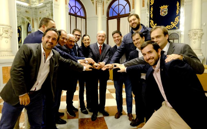 Málaga capital europea del deporte 2020.