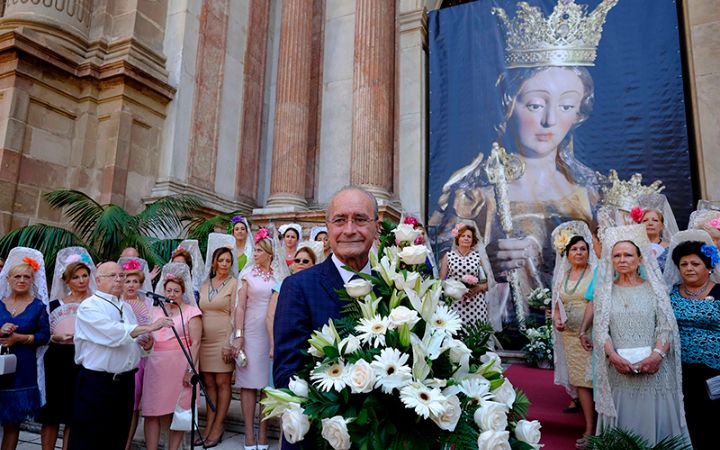 Actos de honor de la Virgen de la Victoria, patrona de Málaga