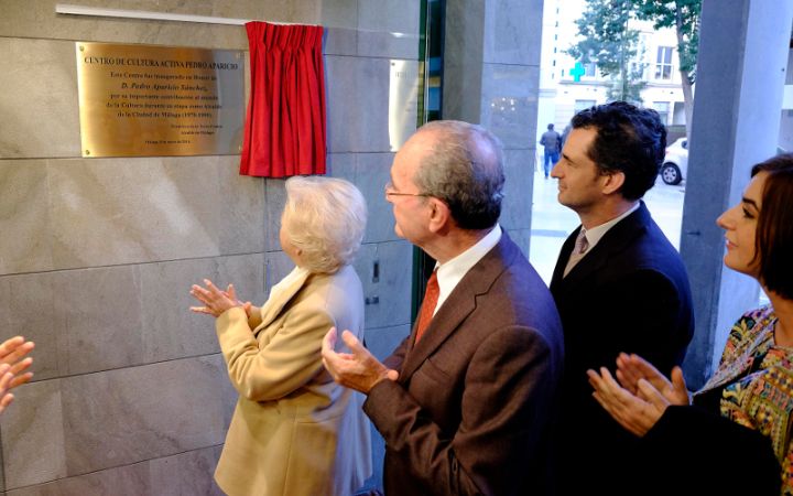 Inauguración del Centro de Cultura Activa Pedro Aparicio.