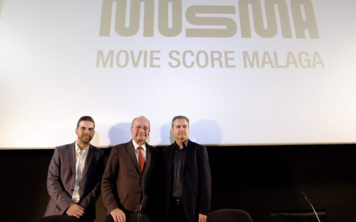 Presentación de Movie Score Malaga (MOSMA) en el cine Albéniz.