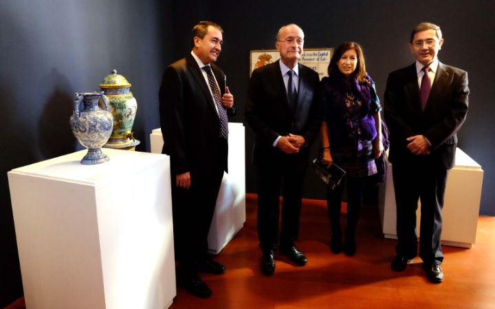 Exposición Ruiz de Luna de Talavera a Málaga, Cerámica y Creación.