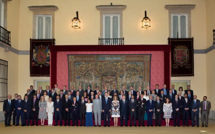 Acto del Patronato de la Fundación Cotec en Palacio del Pardo.