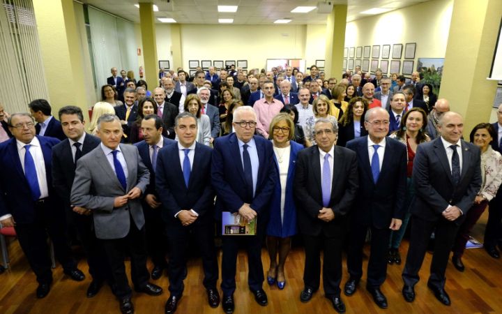 Acto del 50 aniversario de la creación de la Facultad de Económicas de Málaga.