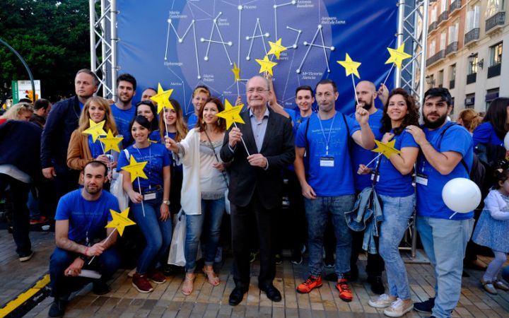 La constelación Málaga ofrece miles de estrellas para disfrutar del programa de la noche en blanco.