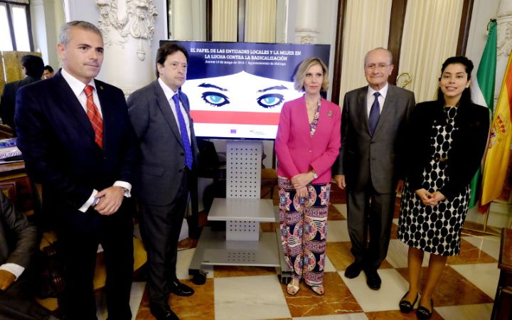 Málaga acoge la celebración de unas jornadas del parlamento europeo.