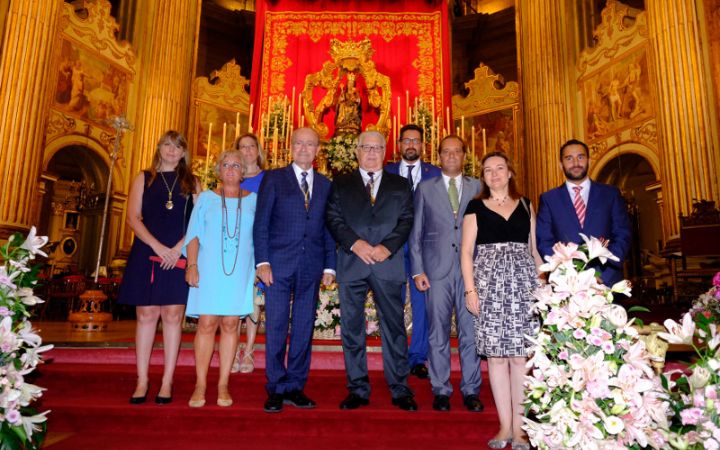 Actos oficiales por la celebración del día de la Patrona de Málaga.