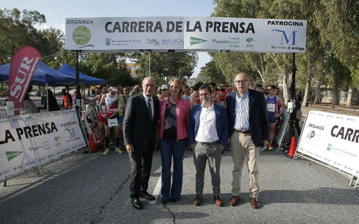Entrega de premios de la II edición de la Carrera de la Prensa.
