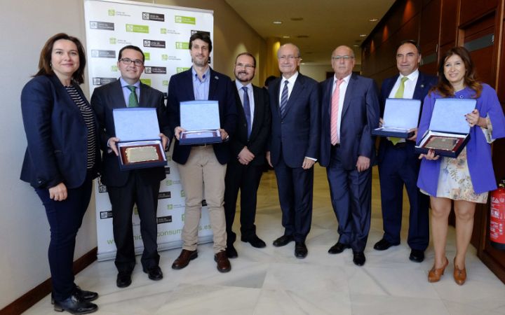 Entrega de los X Premios Málaga de Consumo.