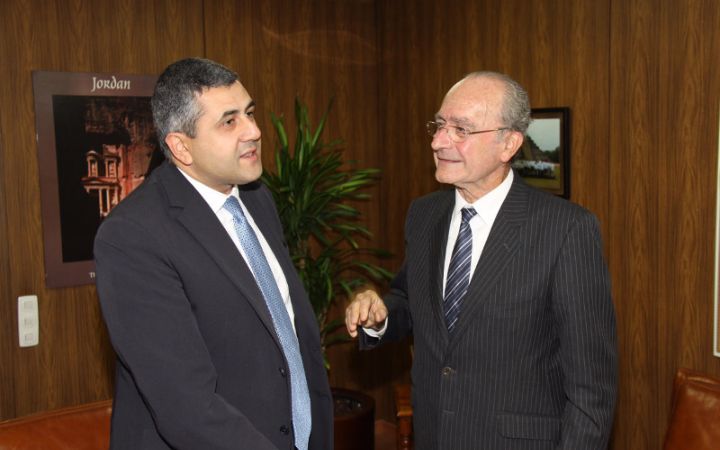 Encuentro con Zurab Pololikashvili secretaro general de la Organización Mundial del Turismo.