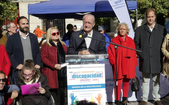 Acto del día internacional personas con discapacidad.