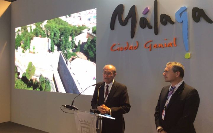 Presentación del balance turístico de la ciudad de Málaga en 2016.