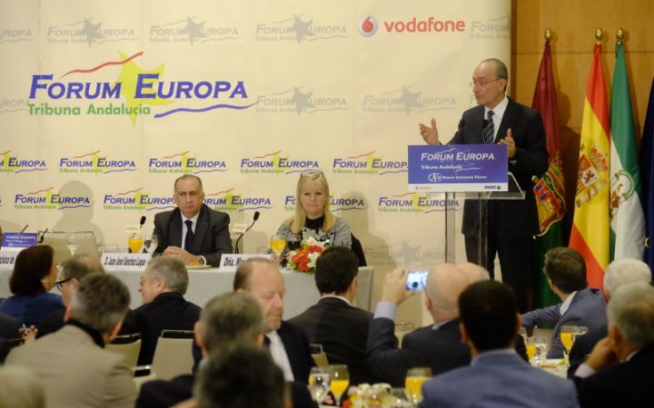 En el hotel NH, intervención en el Fórum Europa. Tribuna Andalucía.