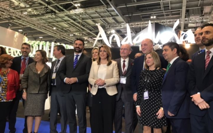 Promoción de Málaga en la World Travel Market de Londres.