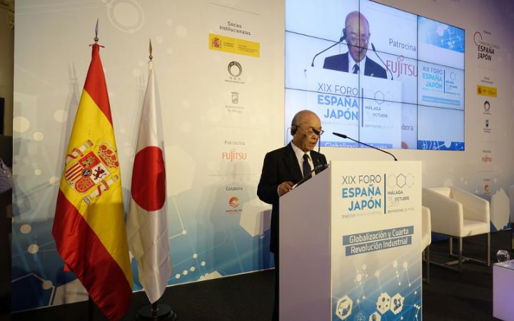 En el Hotel Miramar, apertura XIX Foro España-Japón.