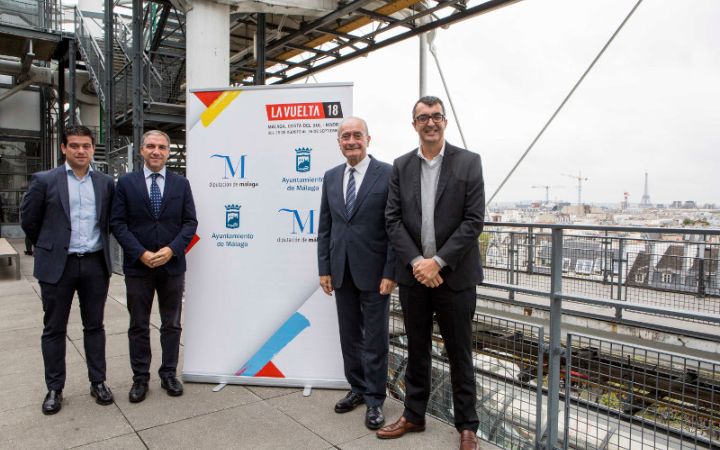 Presentación en París de la Vuelta a España 2018 que arranca el 25 de agosto.