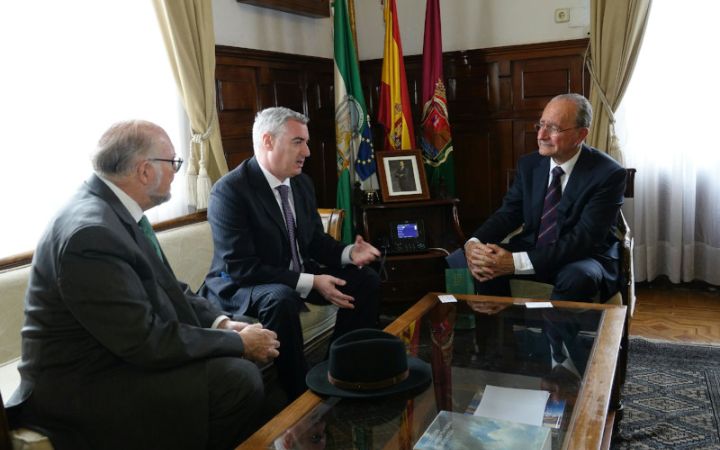 Encuentro con el presidente del Consejo de la  Abogacía de Irlanda