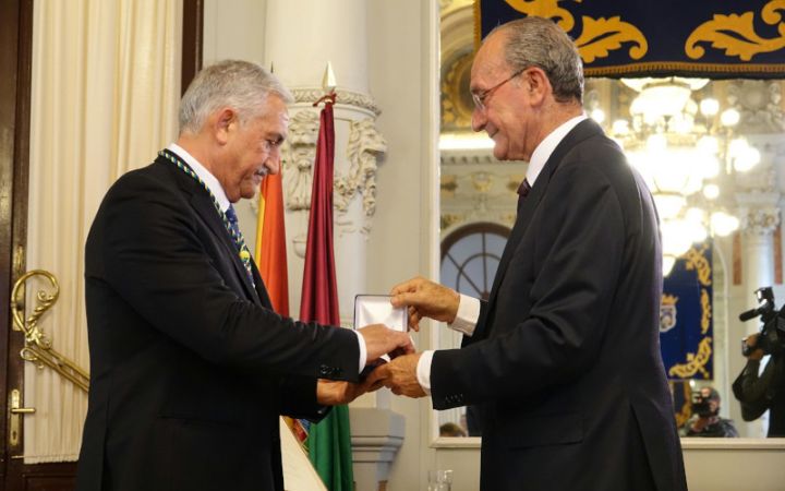 Toma de posesión de José del Río como concejal del Grupo Popular.