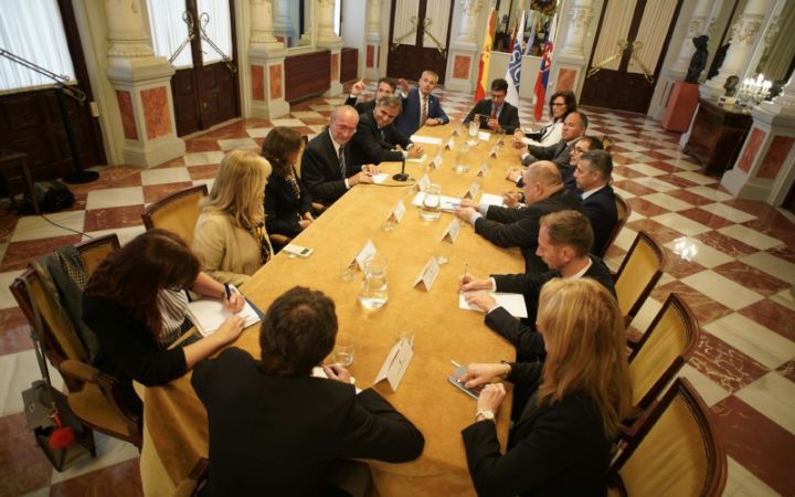 Reunión de trabajo con una delegación de la Organización para la Seguridad y la Cooperación en Europa (OSCE)