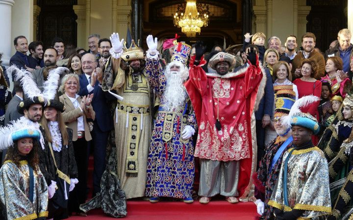 Saludo a los Reyes Magos de Oriente.