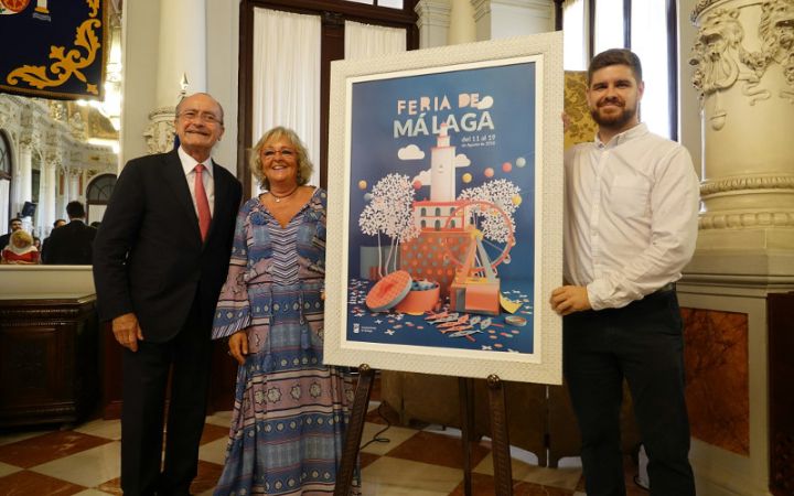 Presentación del cartel de la Feria de Málaga 2018