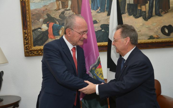 Encuentro con el presidente de la Ciudad Autónoma de Ceuta