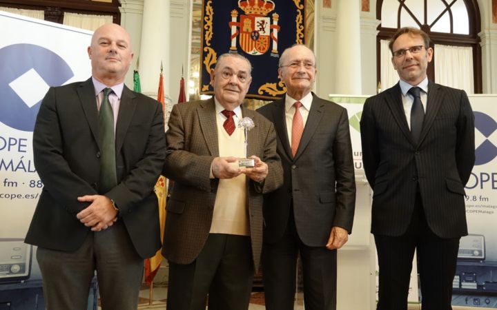 Entrega de la Biznaga de Plata de COPE Málaga