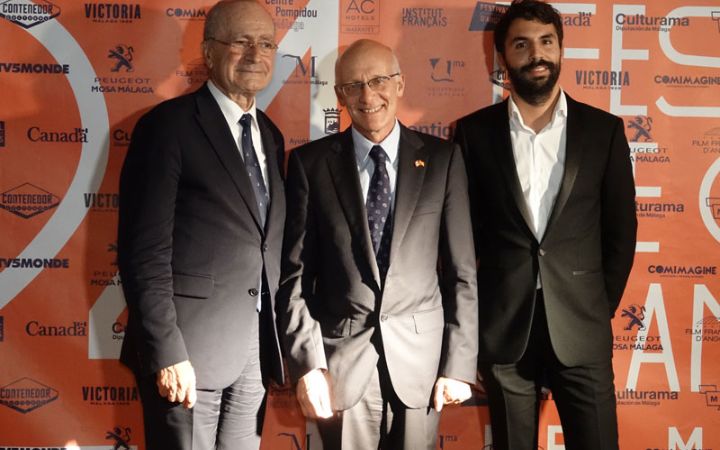 Inauguración del 24 Festival de Cine Francés de Málaga.