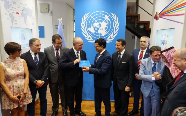 Inauguración de la oficina del Centro Internacional de Formación de Autoridades y Líderes de las Naciones Unidas CIFAL Málaga