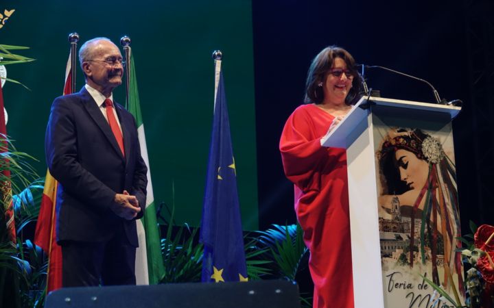 Acto oficial de la inauguración de la Feria de Málaga.