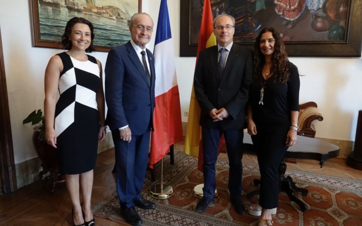 Encuentro con el cónsul general de Francia en Sevilla, Didier Maze