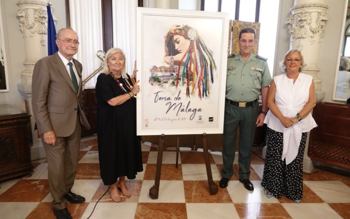 Presentación del Abanderado de la Feria de Málaga de 2019