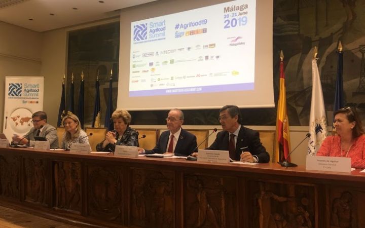 Presentación en Colegio Ingenieros Agrónomos Madrid Startup Europe Smart Agrifood Summit