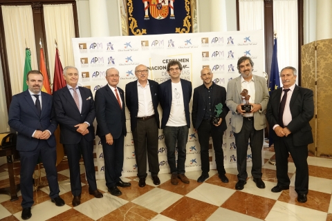 Entrega de los premios de la segunda edición del Certamen Nacional Elgar de Viñetas